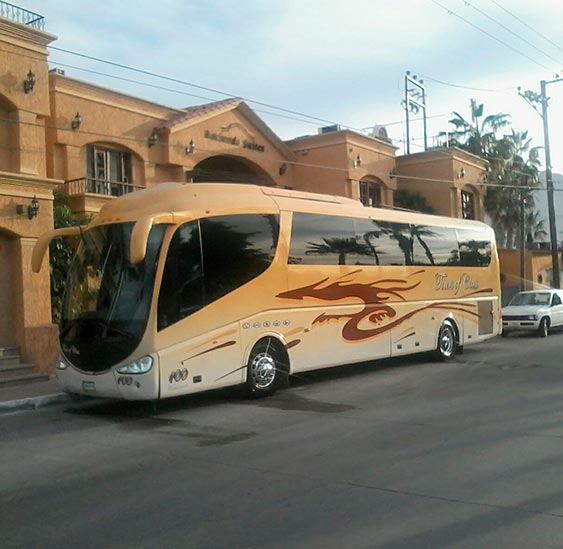 renta de autobuses